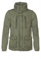 Chaqueta verde oliva Khujo